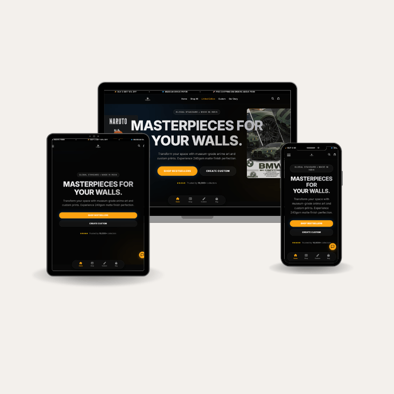 Posterman E-com Store